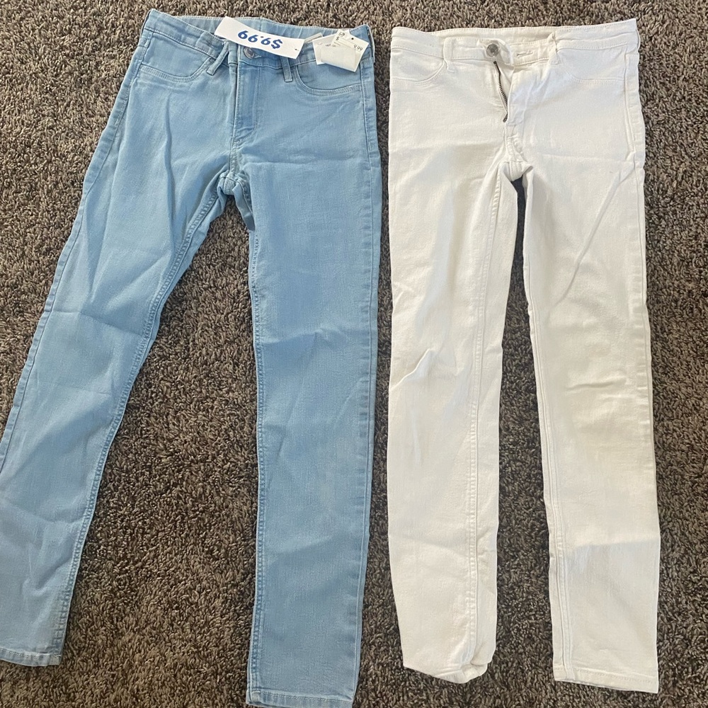 H&M girls jeans bundle